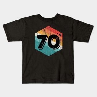 Vintage 1970 Retro Legendary, Birthday Kids T-Shirt